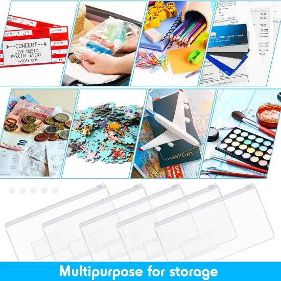 200 Pcs Poly Envelopes Zip Bulk {4}