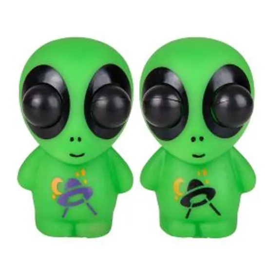 Eye Popping Aliens 3 1/2 Inches Soft Rubber {5}
