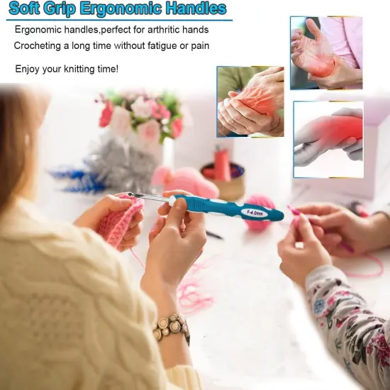 Latest Set of 27 PCS Ergonomic Crochet {4}