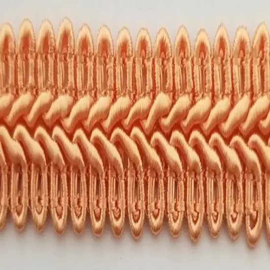 1/2" Chinese French Braid Gimp Trimming - 12 Continuous Yards - Many Colors! Melon {1}