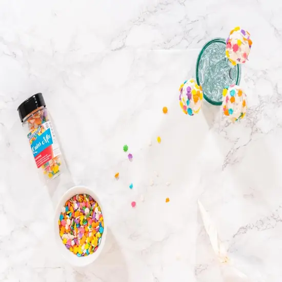 Spring Sprinkles for Cake Decorating - Flower Sprinkles Edible 4 Ounces - Edible Confetti Sprinkles for Cupcakes, Ice Cream, Cookies, Cakes (Made in USA) {2}