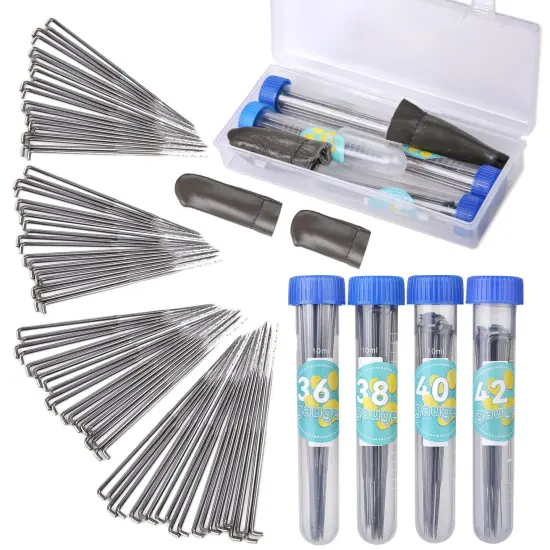 80PCS Needle Felting Needles, 4 Sizes Wool Felting Needles, Needle Felting Tools Supplies Kit with Felting Needles Fingercots Storage Box for DIY Wool Felting Crafts {1}