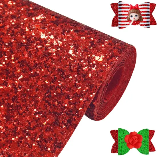Sparkly Red Chunky Glitter {1}