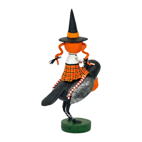 Lori Mitchell Halloween Raven's Flight Figurine {3}