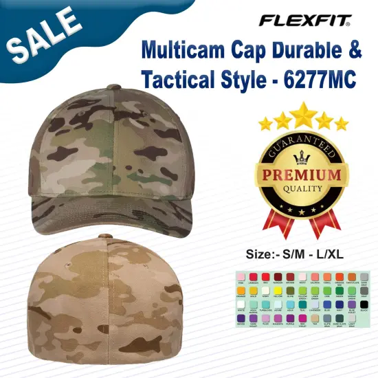 Flexfit&reg; Multicam Cap Durable & Tactical Style MULTICAM ARID {2}