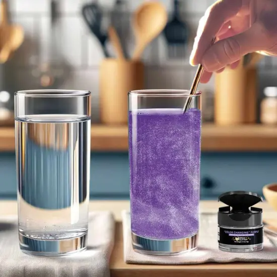 Brew Glitter - Purple Color Changing Edible Drink Glitter (4g, Mini Spray Pump) for Beer, Cocktails and Beverages {5}