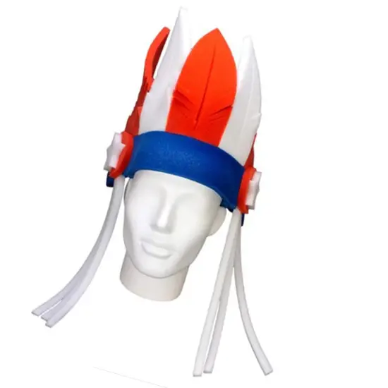 USA Feathers Headband Bold & Patriotic Party Accessory {4}