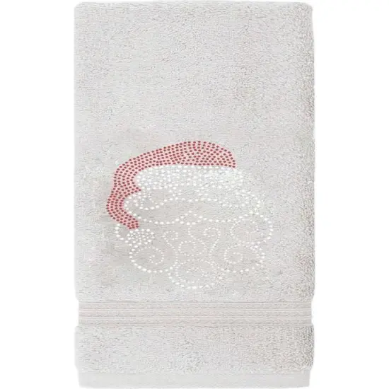 Santa Hand Towel Black {3}