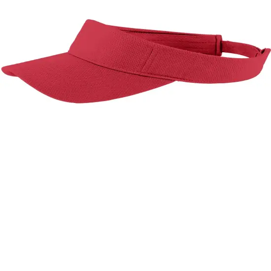 Sport-Tek&reg; PosiCharge RacerMesh Visor True Red {1}