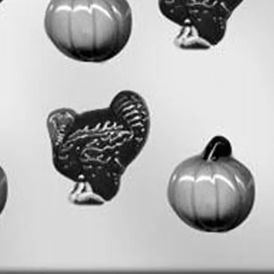 Pumpkin Turkey Candy Mold for Autumn Treats {6}