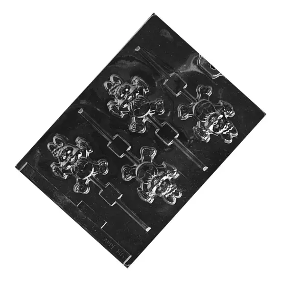 Happy Bunny with Carrot Lolly Chocolate Mold {2}