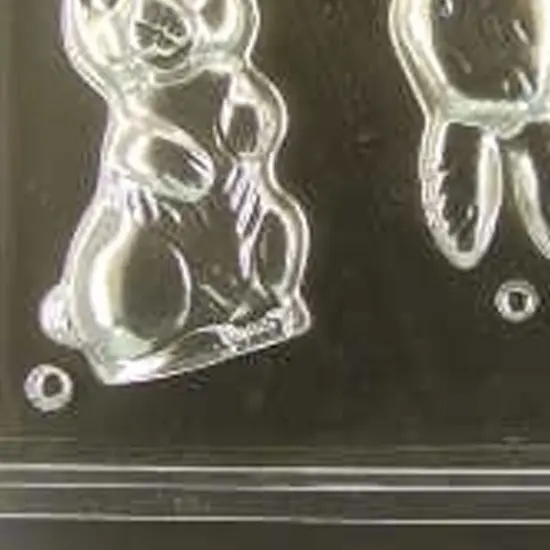 3D Pretty Rabbit Chocolate Mold for Easter and Farm Events {2}