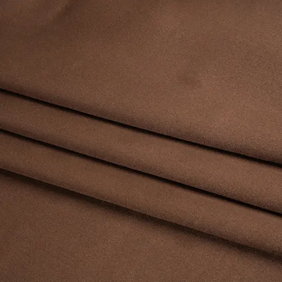 1 Yard Chocolate Silk Crepe Back Satin Luxurious Soft Smooth Flowing Fabric 44 inch Width {4}