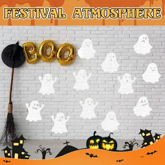 Halloween Stencils for Crafts Reusable for Painting Lawn(Ghost) {2}