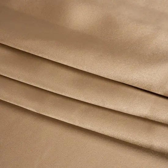 1 Yard Toasted Silk Crepe Back Satin Soft Smooth Elegant Sewing Fabric for Cocktail Dresses 44 inch Width {4}