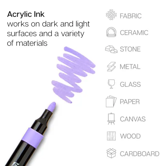 KINGART&reg; Acrylic Paint Markers 36 Colors {3}