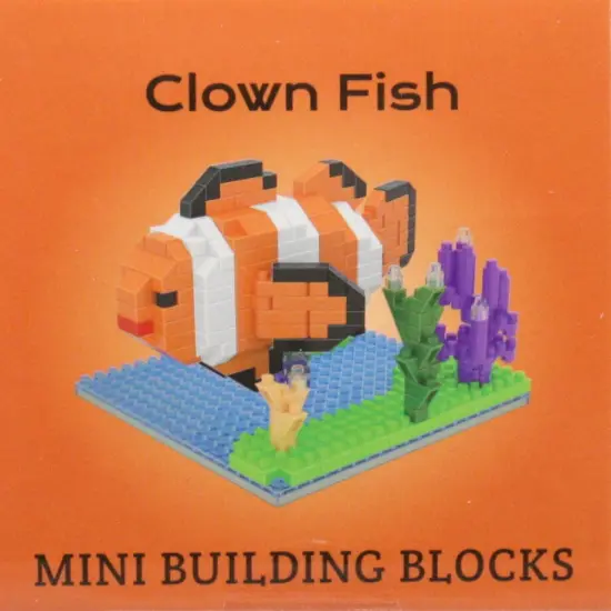 Mini Building Blocks - Clown Fish {3}