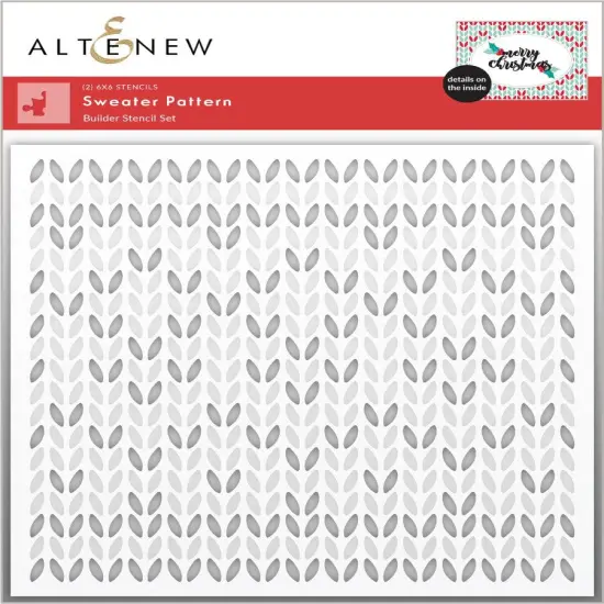 Sweater Pattern Builder Stencil Set (2 in 1) {1}