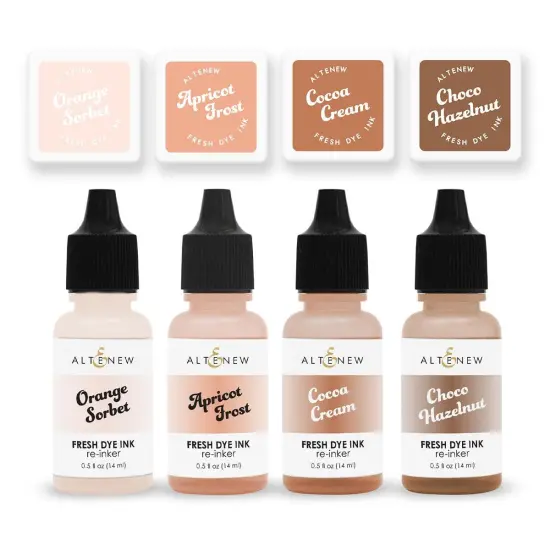 Dessert Dreams Fresh Dye Ink Mini Cube & Reinker Bundle {1}