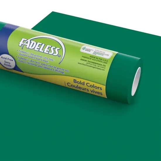 Bulletin Board Art Paper, Emerald, 48" x 50', 1 Roll {1}