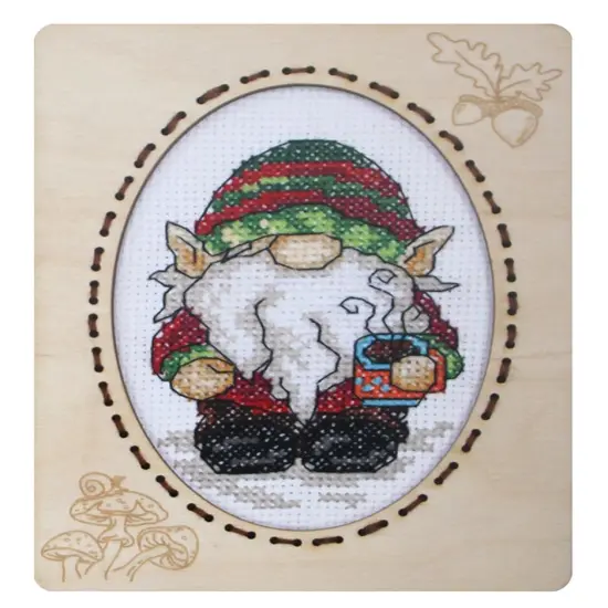 Counted Cross-Stitch Kit Gnomes 6658 {1}