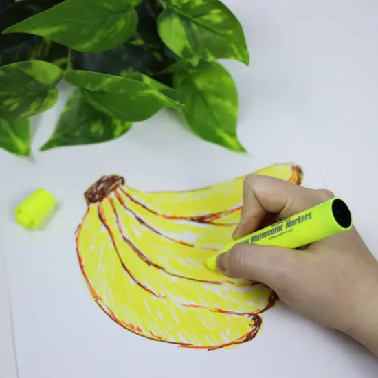 BAZIC Washable Scented Markers 6 Color {2}