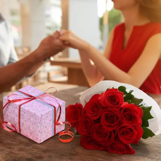 7 Pack Curling Ribbon, Crimped Curling Ribbon Metallic Balloon Ribbon Gift Wrap Ribbon Balloon String Shiny Wrapping Ribbon for Crafts, Christmas, Birthday, Wedding, Party Decoration (Glittered) {2}