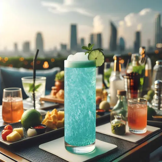 Brew Glitter - Teal Color Changing Edible Drink Glitter (4g, Mini Spray Pump) for Beer, Cocktails and Beverages {3}