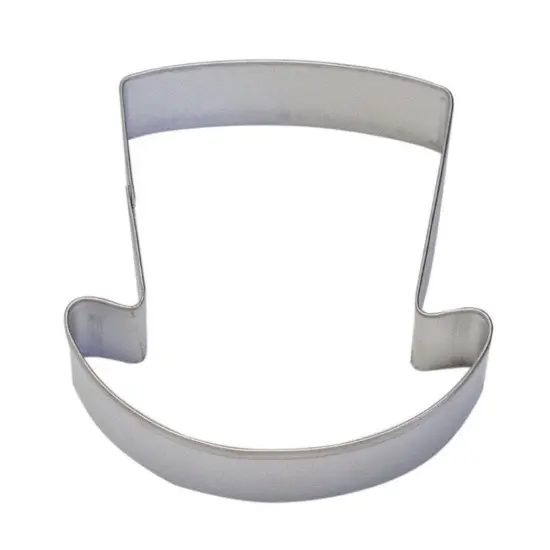 3.5&rdquo; Top Hat Metal Cookie Cutter {1}