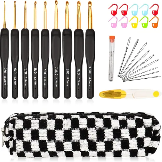 Aeelike 31pcs Crochet Hook Set {1}