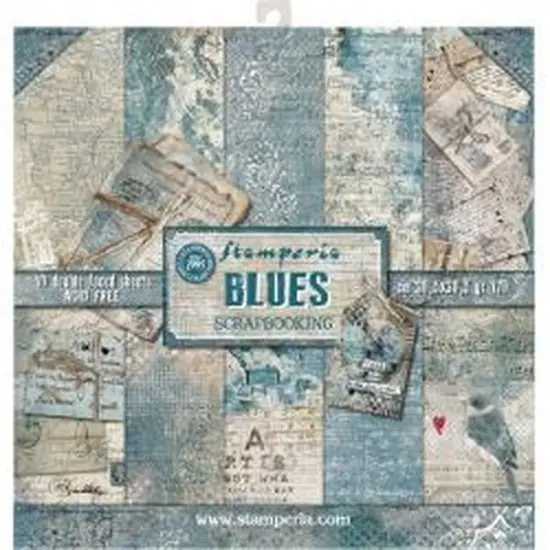Blues Paper Pack (10 sheet) {1}