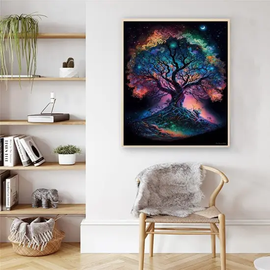 Tree of Life Paint by Numbers for Adults Beginner Canvas Arts Craft for Home Wall Decor 16x20 Inch {2}