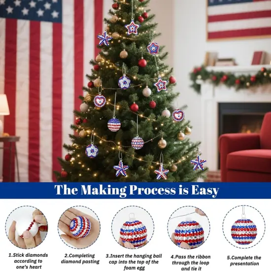 18 Set 4th of July Crafts Activities Kits {2}