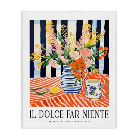 Stupell Industries Classic Italian Bouquet Canvas By Lettered and Lined {1}