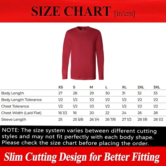 Bella + Canvas Long Sleeve T-Shirt, Men&rsquo;s Heavy Cotton Jersey Tee, Multicolor Black {5}