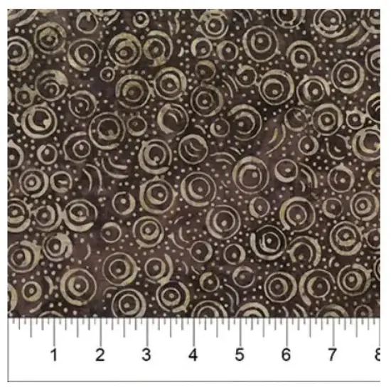 Banyan 81203-36 CLASSICS CHOCOLATE (Swirls) 45" Fabric Per Yard {1}