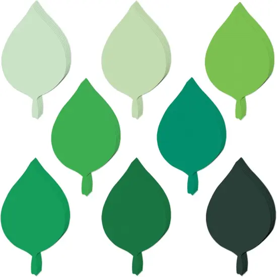 200 Pcs Paper Leaf Cutouts {5}