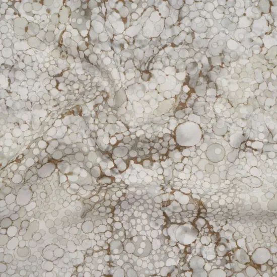 1 Yard Truffle Bubbles Quilting Cotton Fabric Bliss Collection Brown Gray Design 43 inch Width {1}