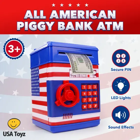 USA Toyz All-American Electronic Piggy Bank for Kids {2}