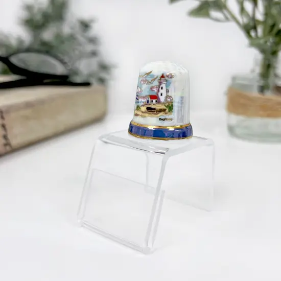 Plymor Clear Acrylic Sign-Holder Display Riser, 1.25" H x 1.25" W x 1.75" D (3/32" thick) (1" x 1.25" Sign) {4}