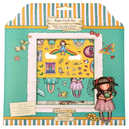 Studio Light Gorjuss Essentials Craft Set-Nr. 04, Paper, Stickers & Vellum {1}