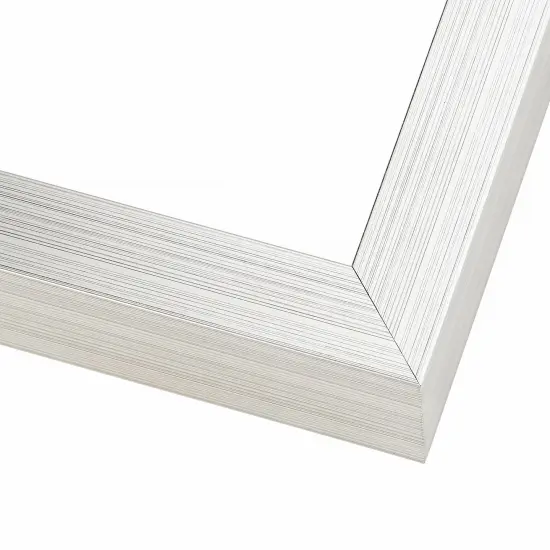 Photo Size Shadow Box 1.5" Depth Silver Picture Frame - UV Acrylic, Backing, Hanging Hardware {2}