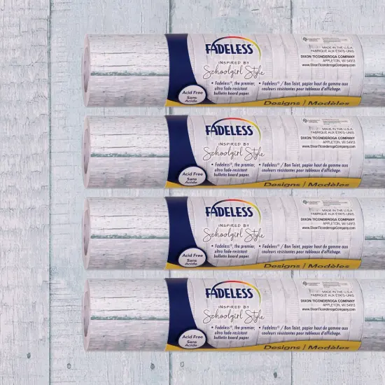 Schoolgirl Style Bulletin Board Paper, 48" x 12', Southern Charm, 4 Rolls {1}