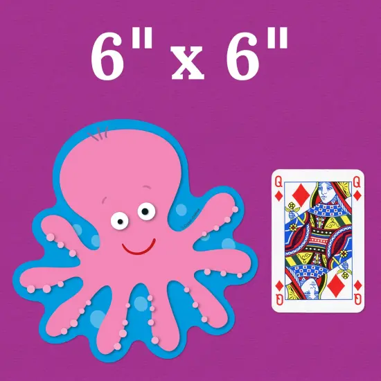 Carson Dellosa 36-Piece Sea Creatures Cut Outs, Colorful Cardstock Fish Cutouts for Ocean Themed Party Decorations, Summer, Bulletin Board, and Classroom Decor {3}