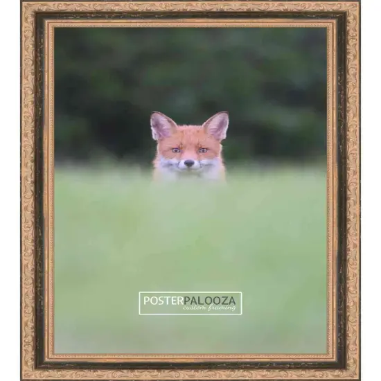 Panoramic Classic Black Picture Frame - UV Acrylic, Foam Board Backing, Hanging Hardware {3}