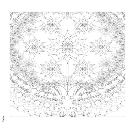 Creative Haven: Geoscapes Coloring Book-Softcover {6}