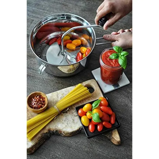 Mirro 50025 Foley Stainless Steel Healthy Food Mill Cookware, 3.5-Quart, Silver {6}