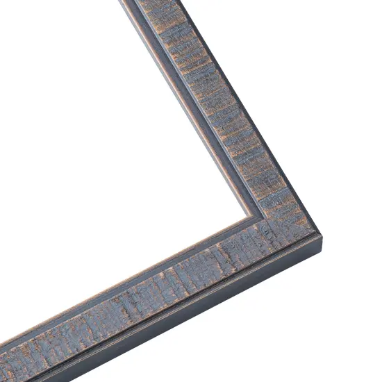 Textured Grey Picture Frame - UV Acrylic, Backing Board, Hanging Hardware Included {3}