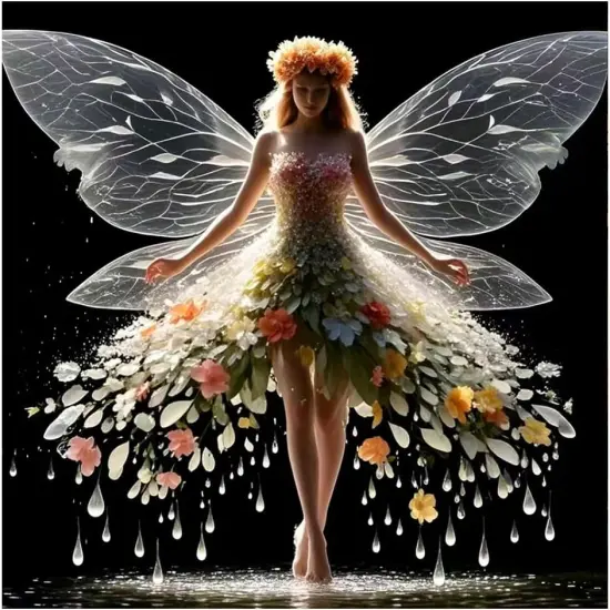 Woman 5D Diamond Painting Kits for Beginner {1}