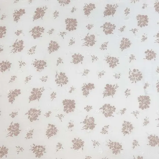 1 Yard Ivory Rayon Clip Dot Jacquard Apparel Fabric 54/55 Inch Width Elegant Ivory {3}